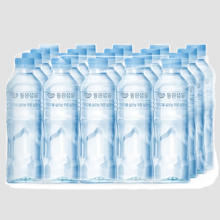 동원샘물 500ml (무라벨)