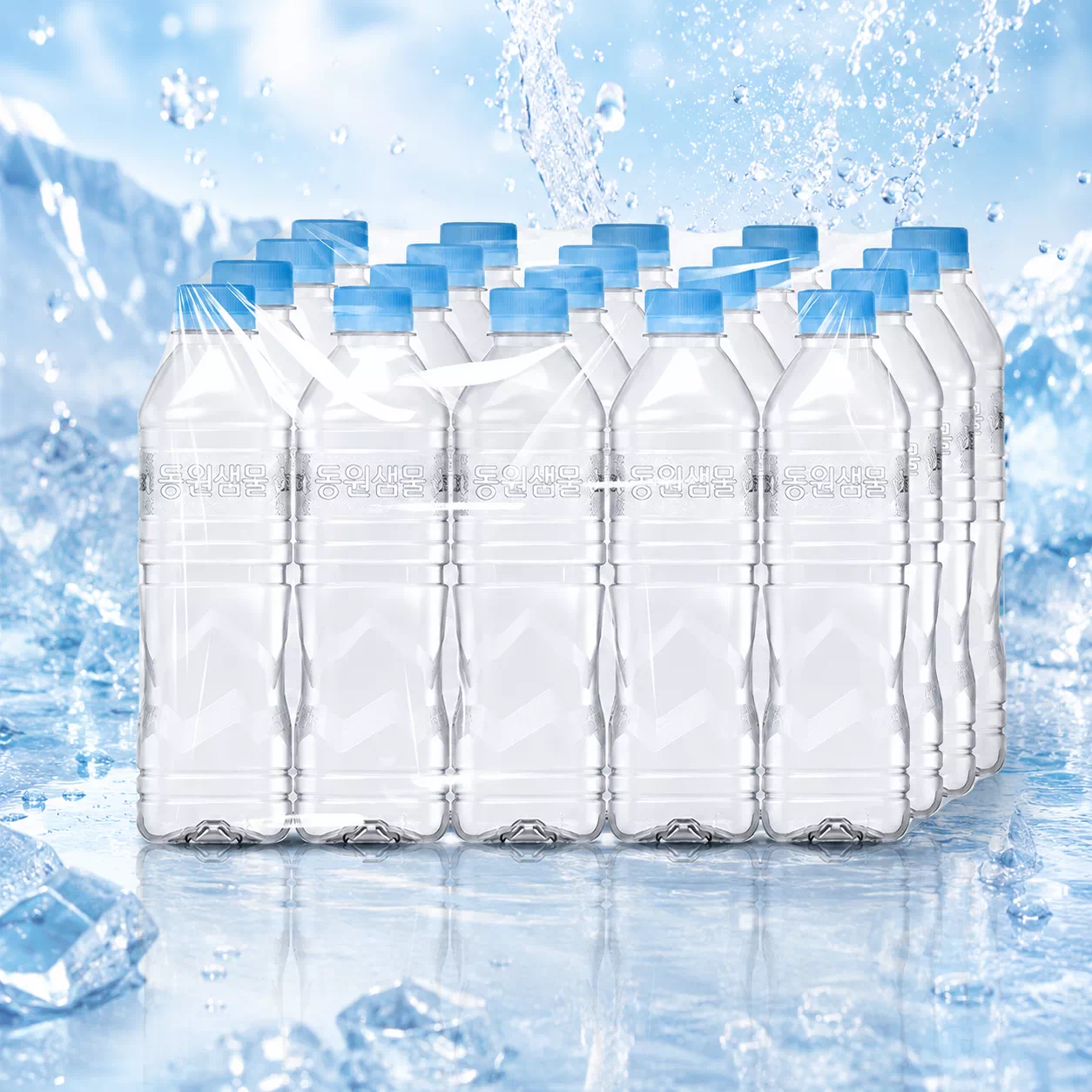 동원샘물 500ml 무라벨 20병 제품